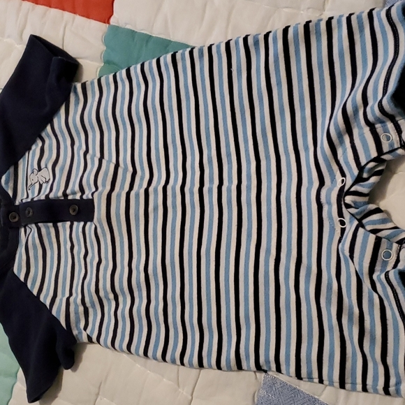 2 pc Janie & Jack one piece shorts set size 18-24 months - Picture 5 of 9